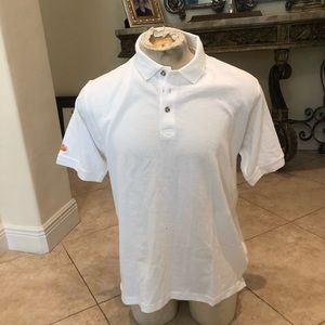 UltraClub White Mens Polo Shirt.  Size XL